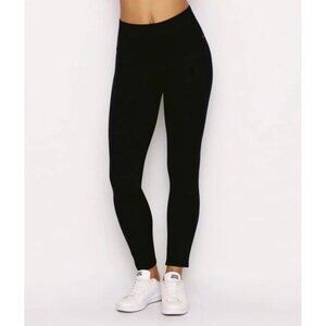 SPANX The Perfect Ponte Ankle Pants Women Large Black Shaping Pull On NWT 110